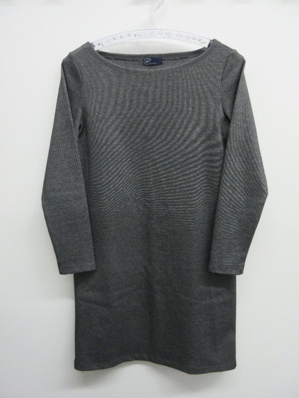 GRAY GAP DRESS WOMENS MEDIUM LONG SLEEVE KNEE LENGTH